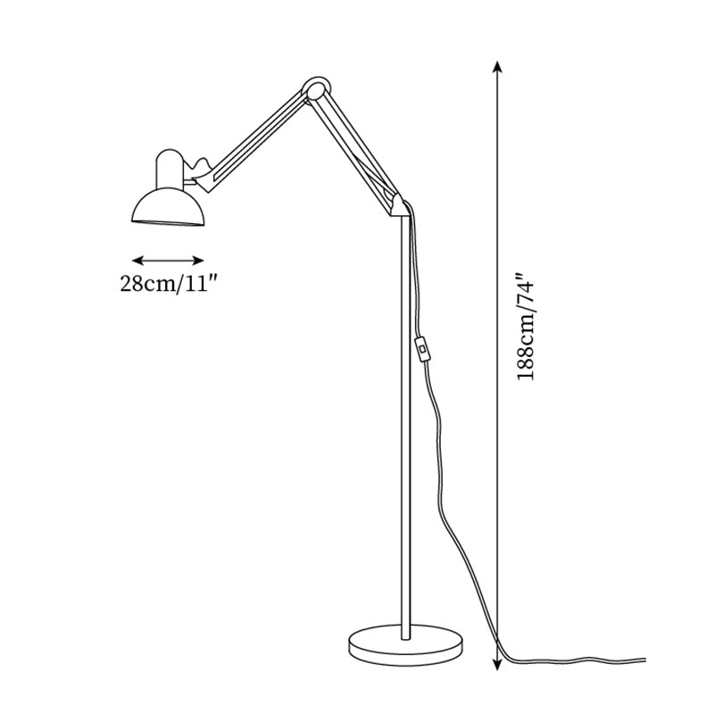 Hukalon Memphis Floor Lamp