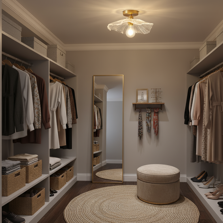 Flower Glass Ceiling Light – detail 11