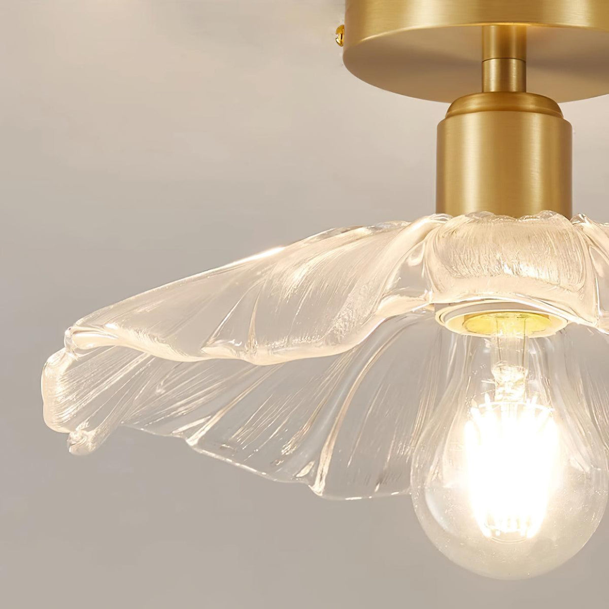Flower Glass Ceiling Light – detail 24