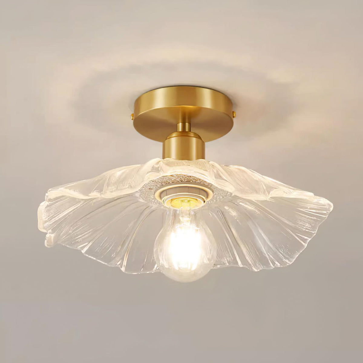 Flower Glass Ceiling Light – detail 17