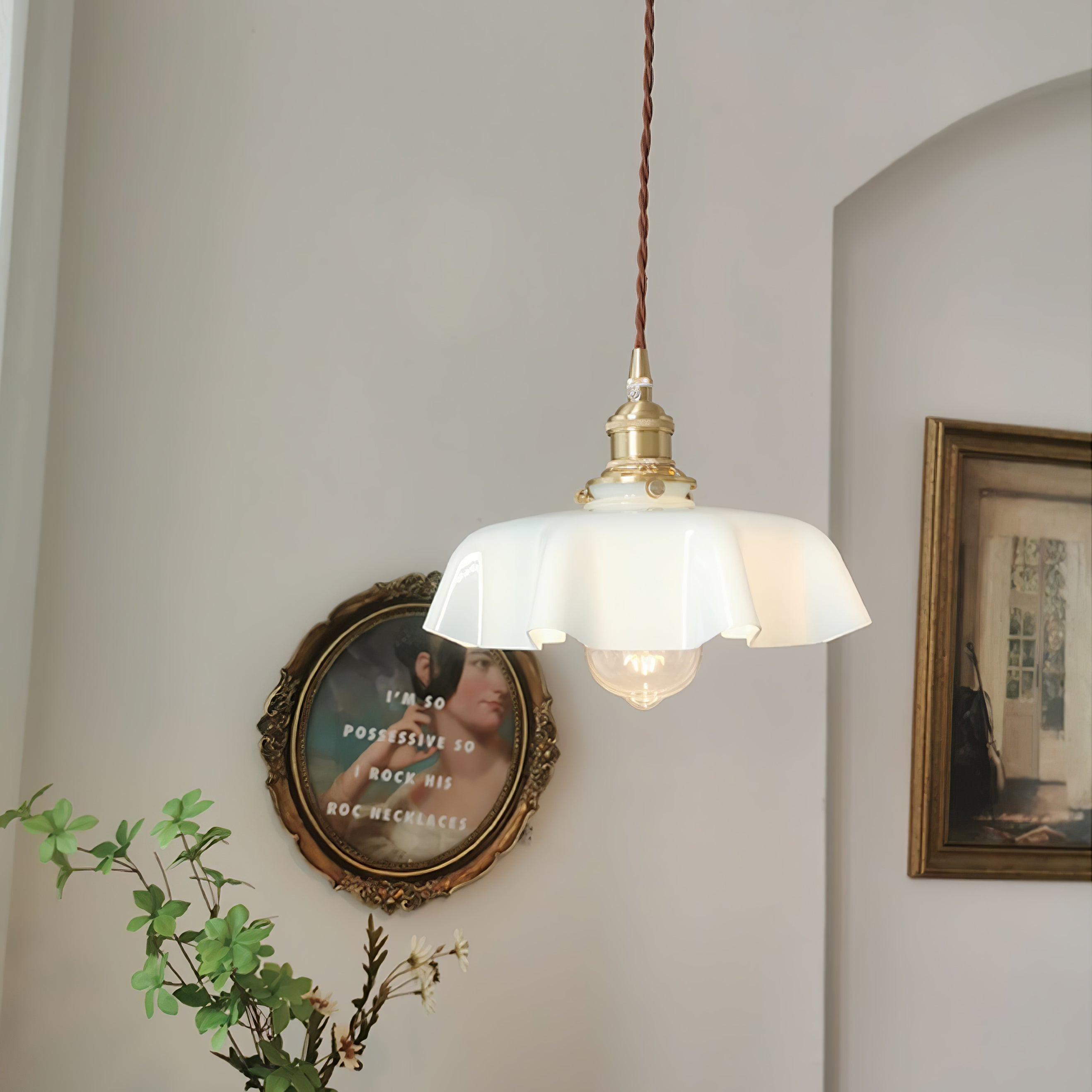 Dosellan Vintage Pendant Light