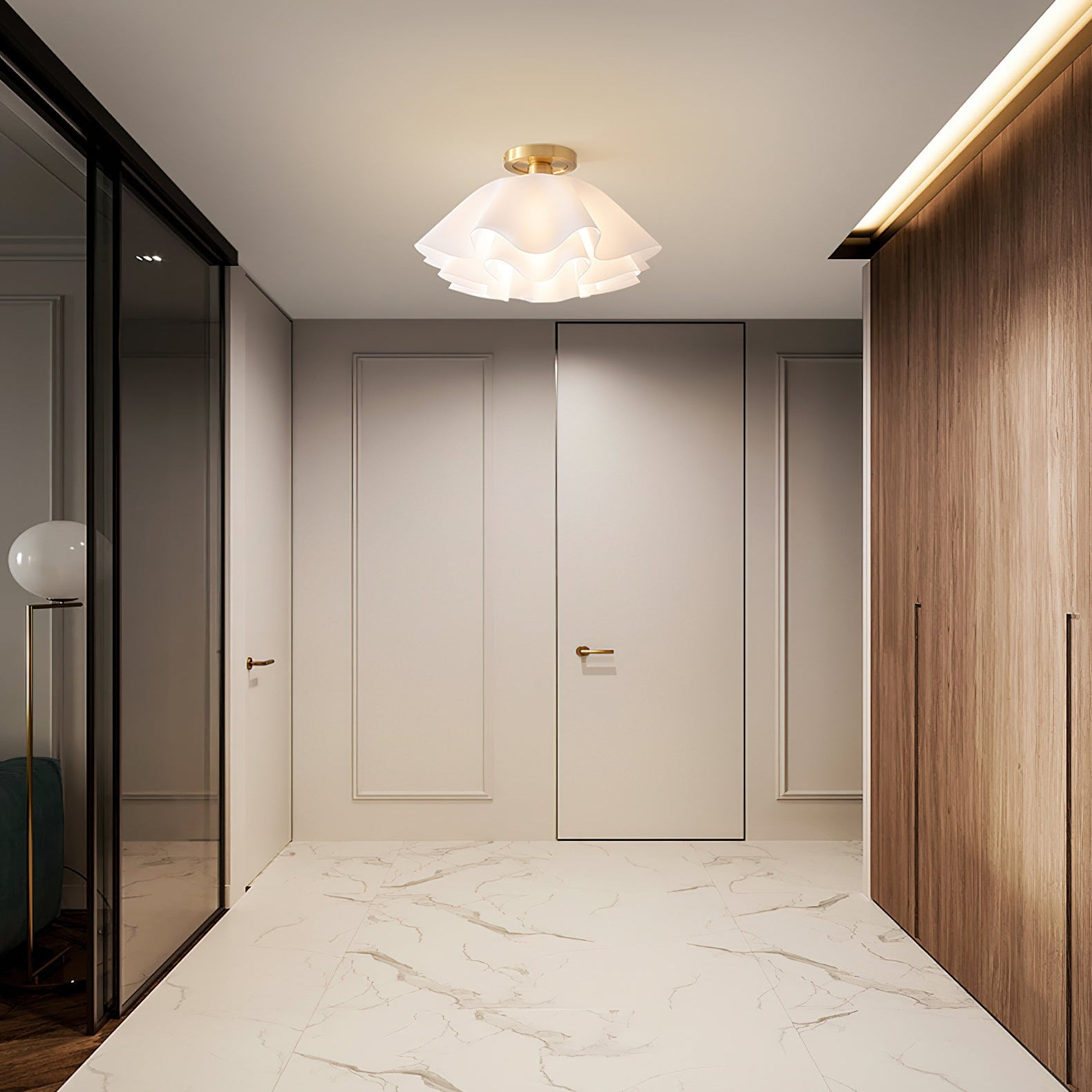 Marizo Flower Ceiling Light