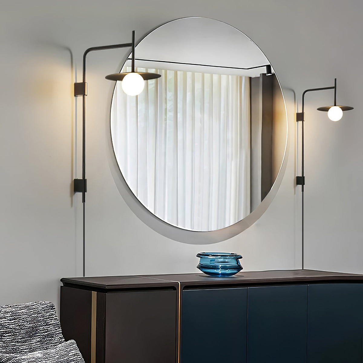 Gea Swing Arm Plug-in Wall Lamp – detail 14