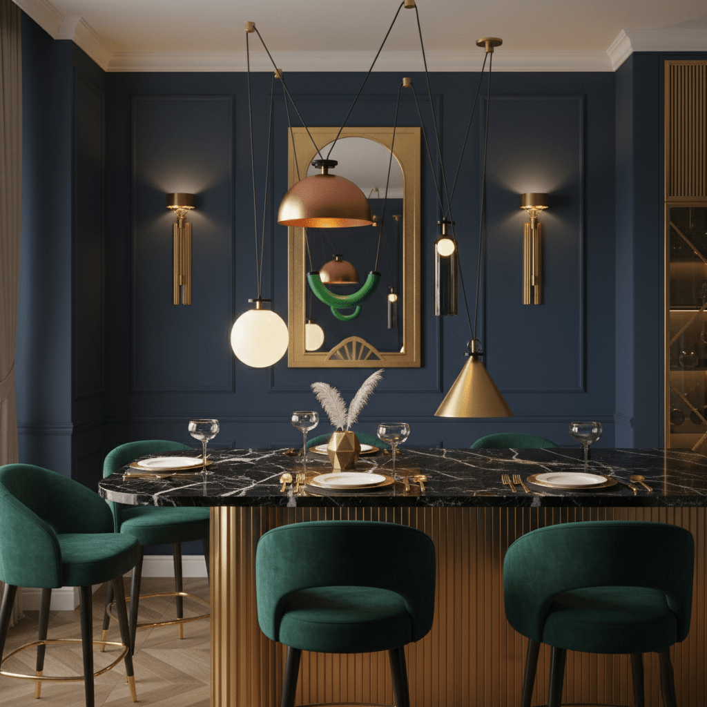 Baronlia Geometric Pendant Light