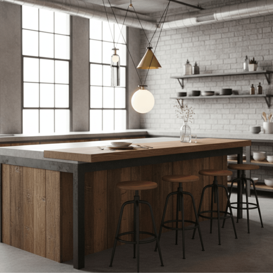 Baronlia Geometric Pendant Light