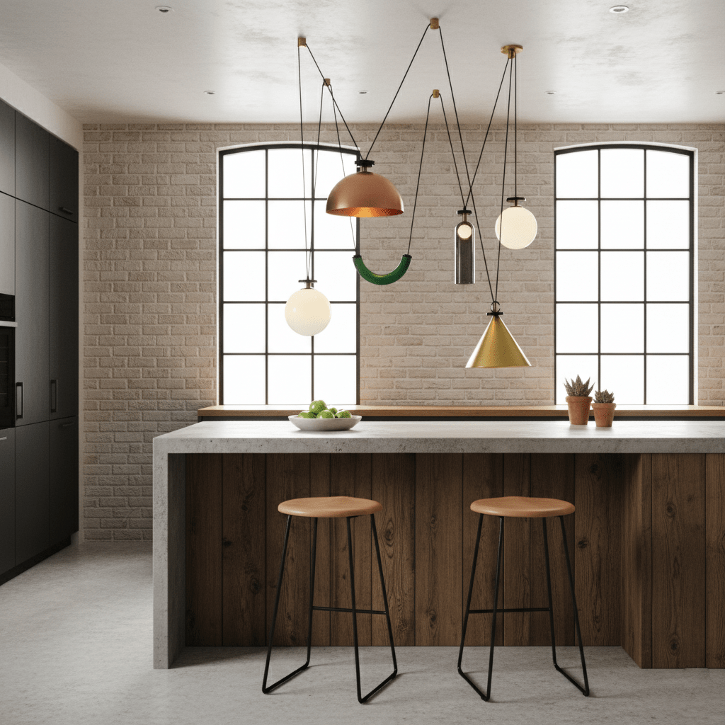 Baronlia Geometric Pendant Light
