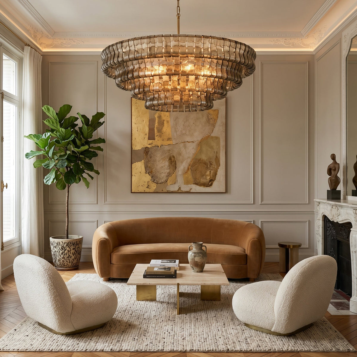 Xahilor Round Chandelier