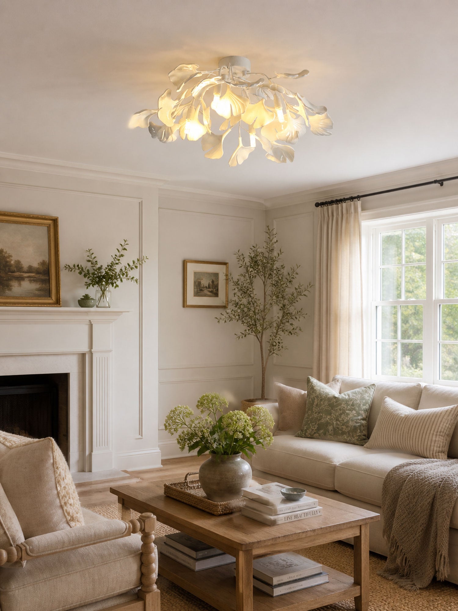 Rillon Ginkgo Ceiling Light