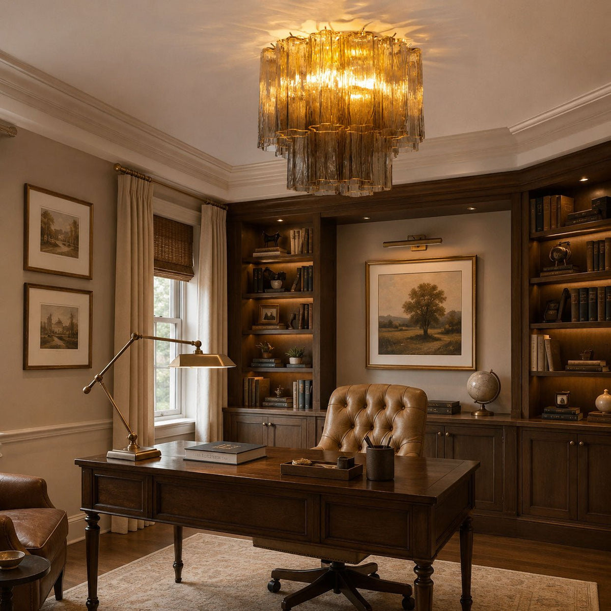 Murano Tubes Ceiling Lamp – detail 8