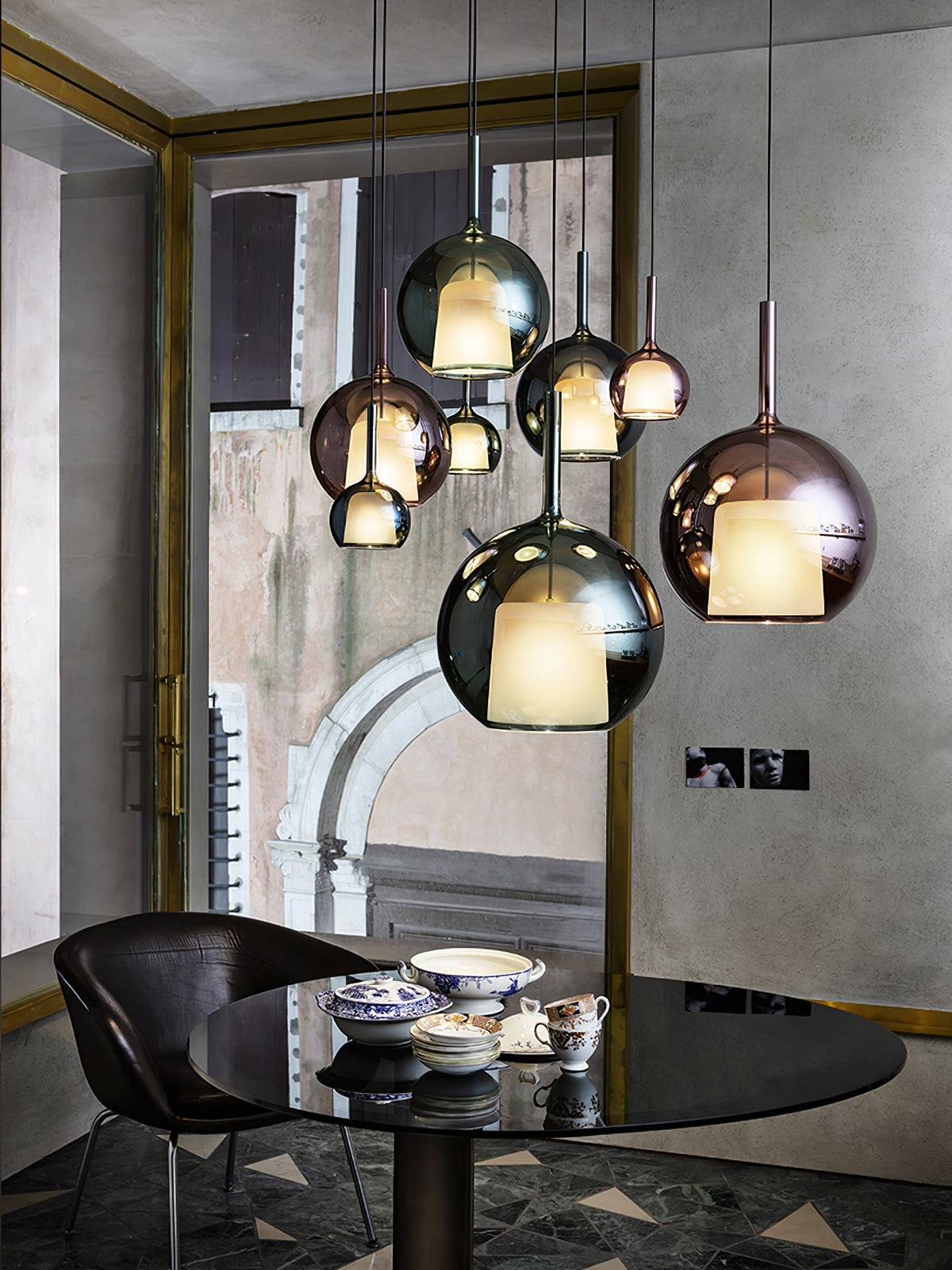 Idau Globe Pendant Light