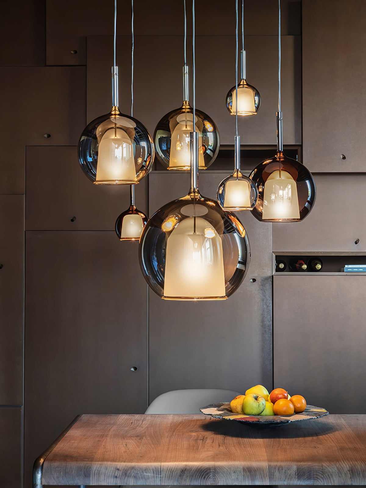 Idau Globe Pendant Light