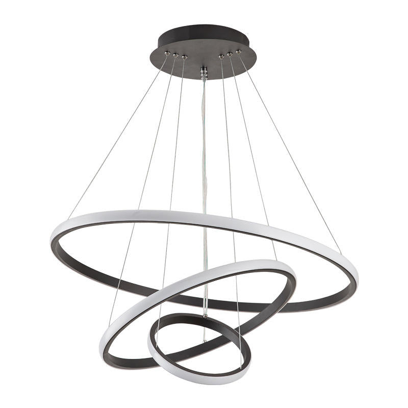 Loora Triple Circle Pendant Light