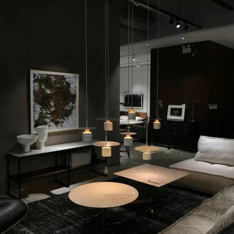 Lesa Disc Pendant Light