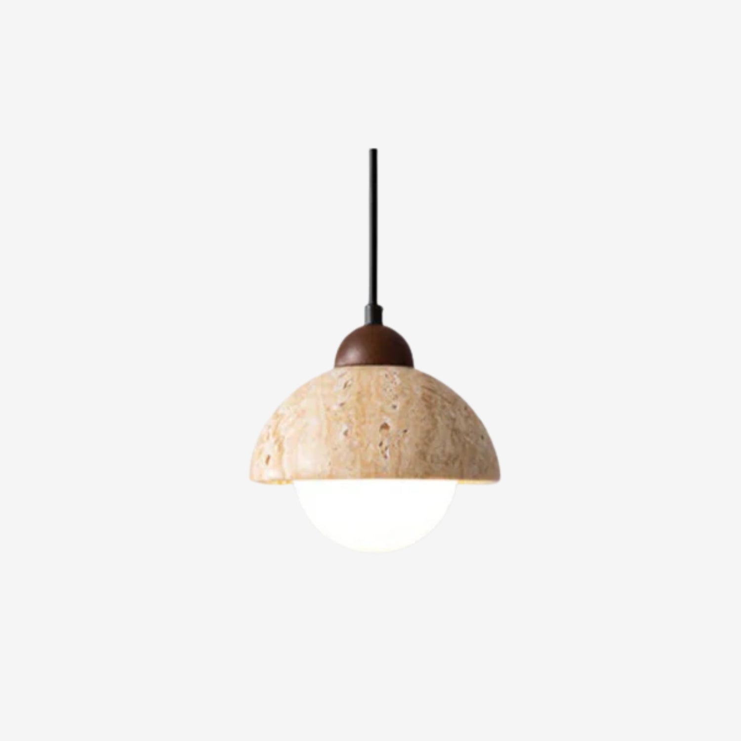 Pleno Travertine Pendant Light