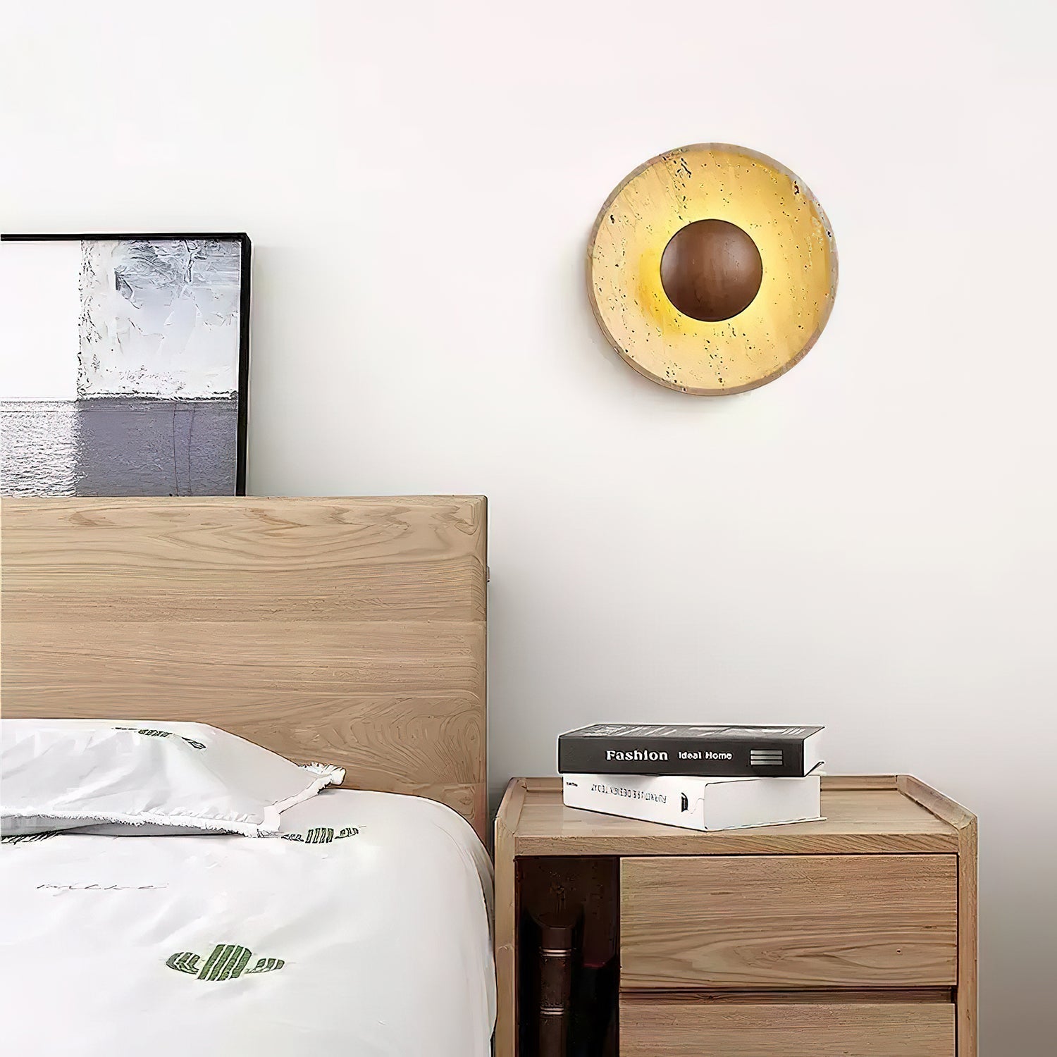Zoréla Travertine Wall Light