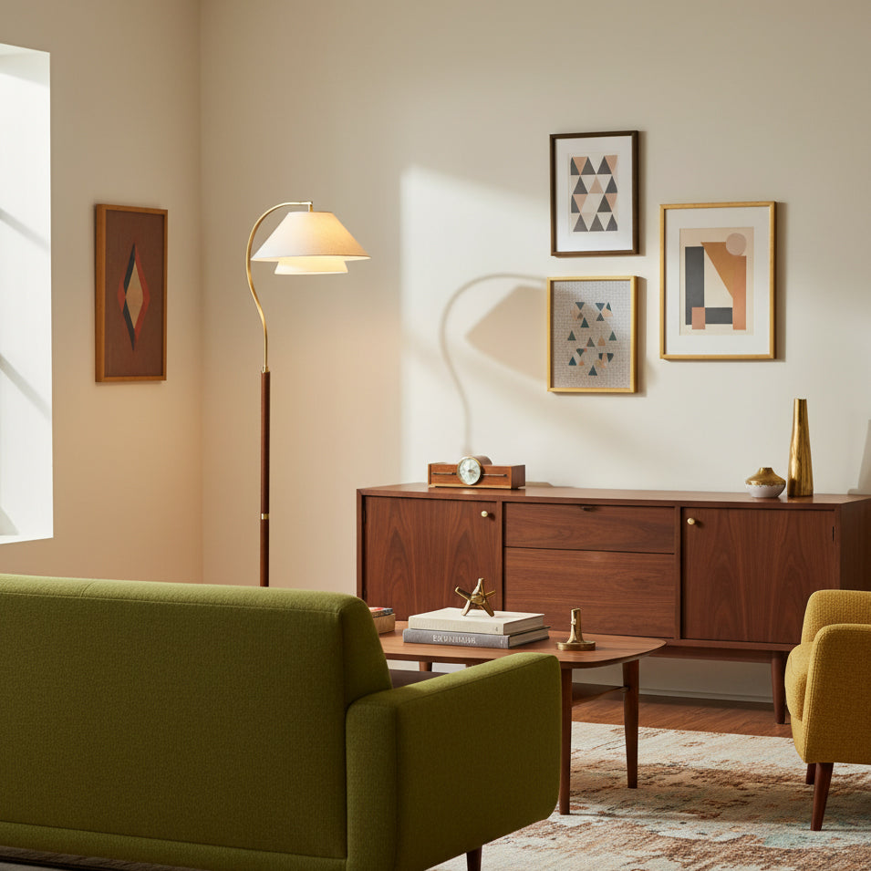 Alvinor Sculptural Floor Lamp