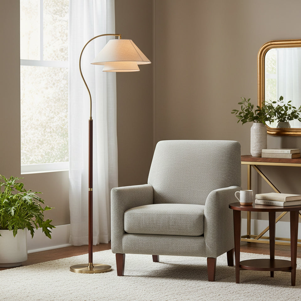Alvinor Sculptural Floor Lamp