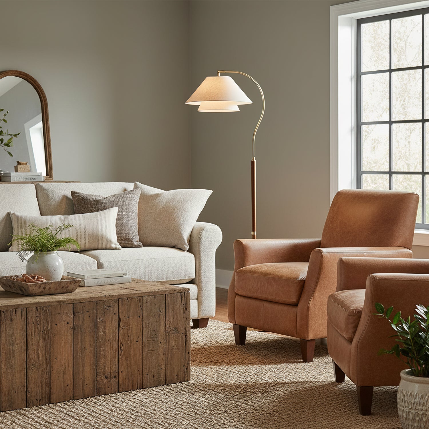 Alvinor Sculptural Floor Lamp