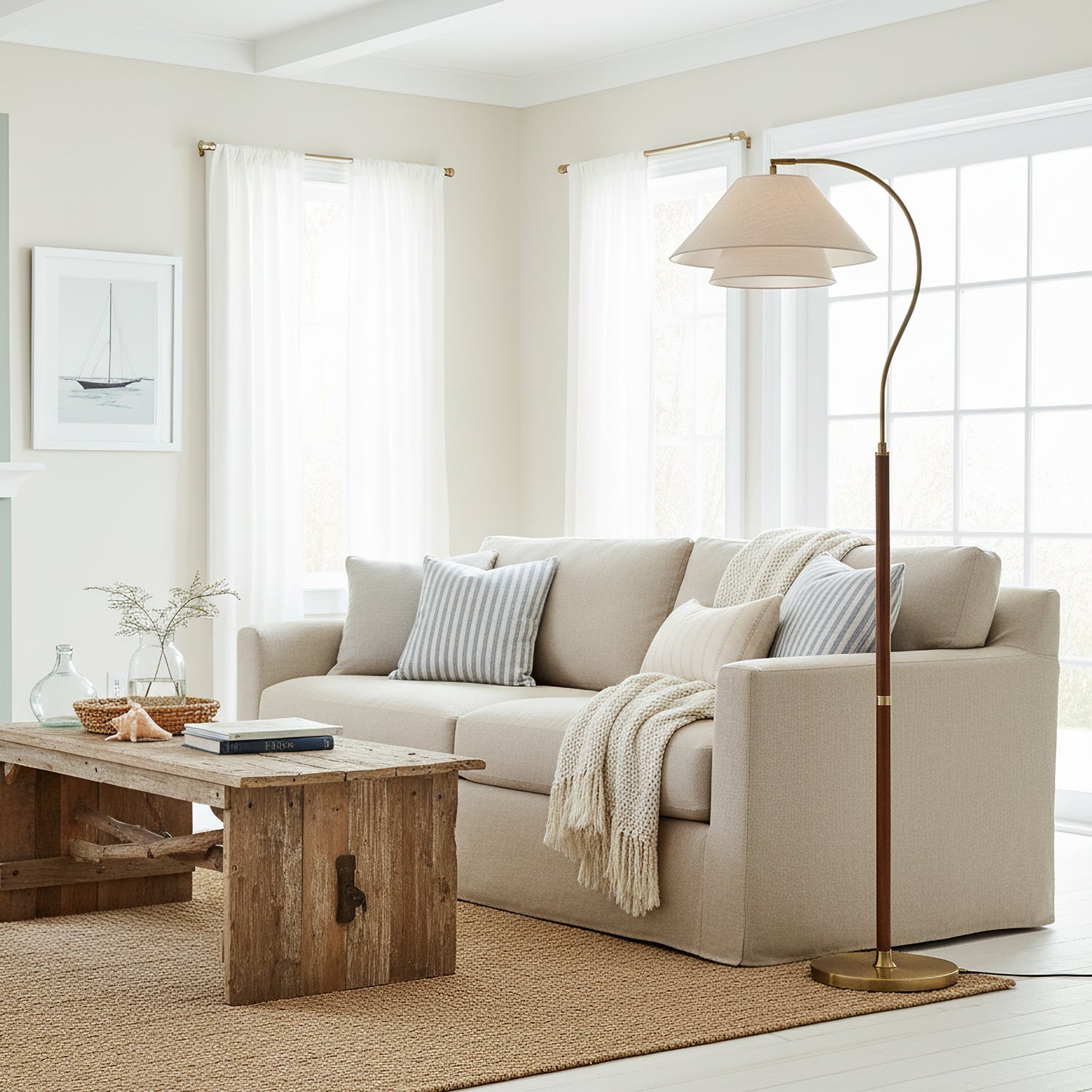 Alvinor Sculptural Floor Lamp