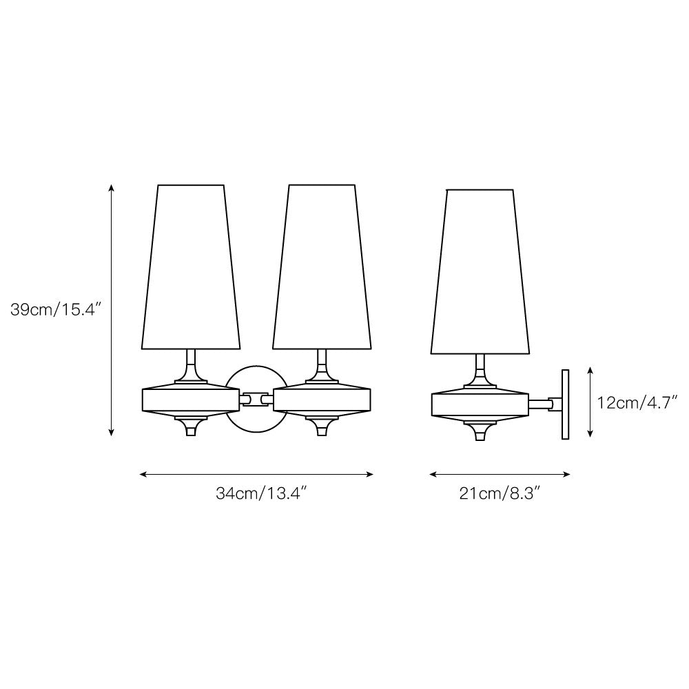 Alreno Cone Wall Light