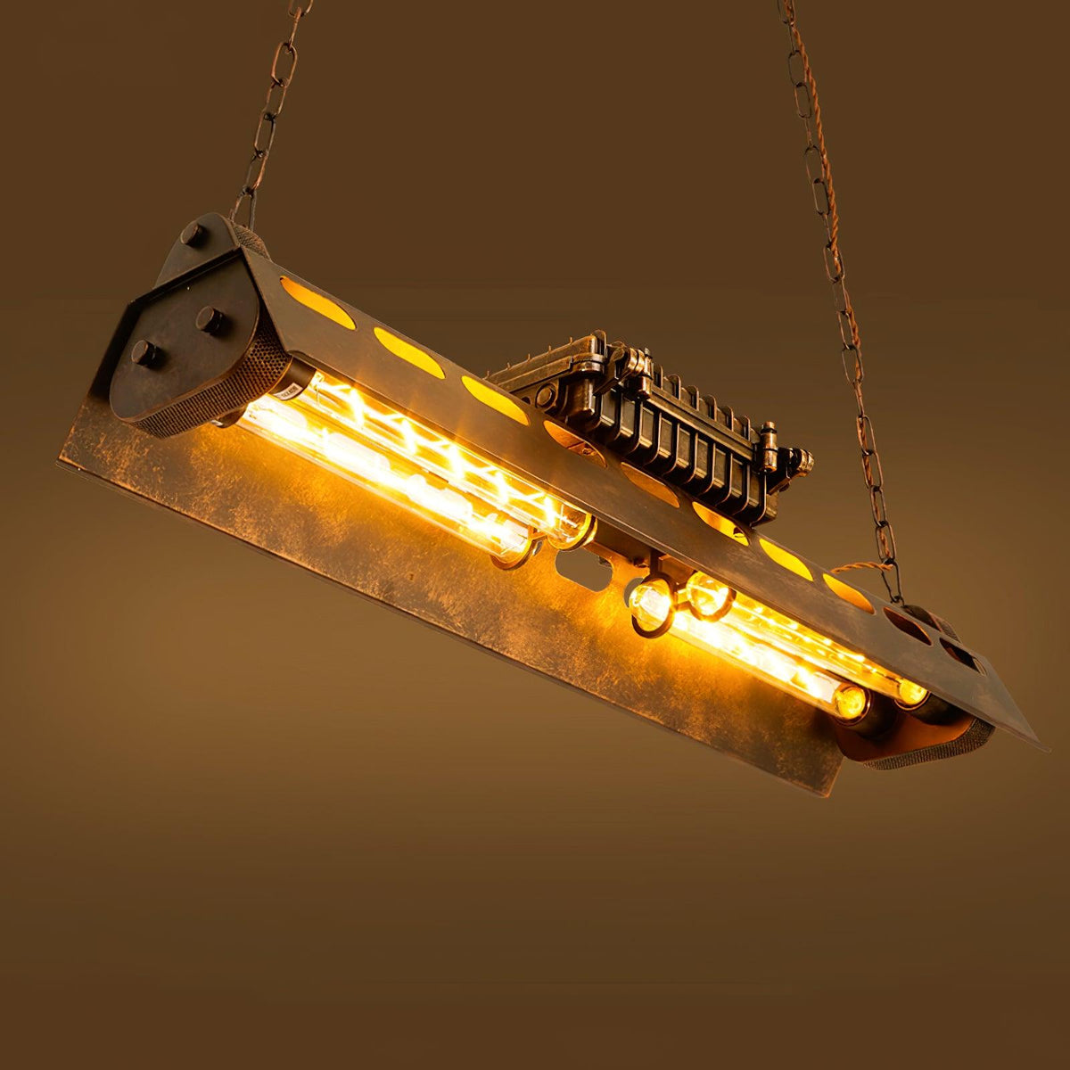 Industrial Steampunk Chandelier – detail 40