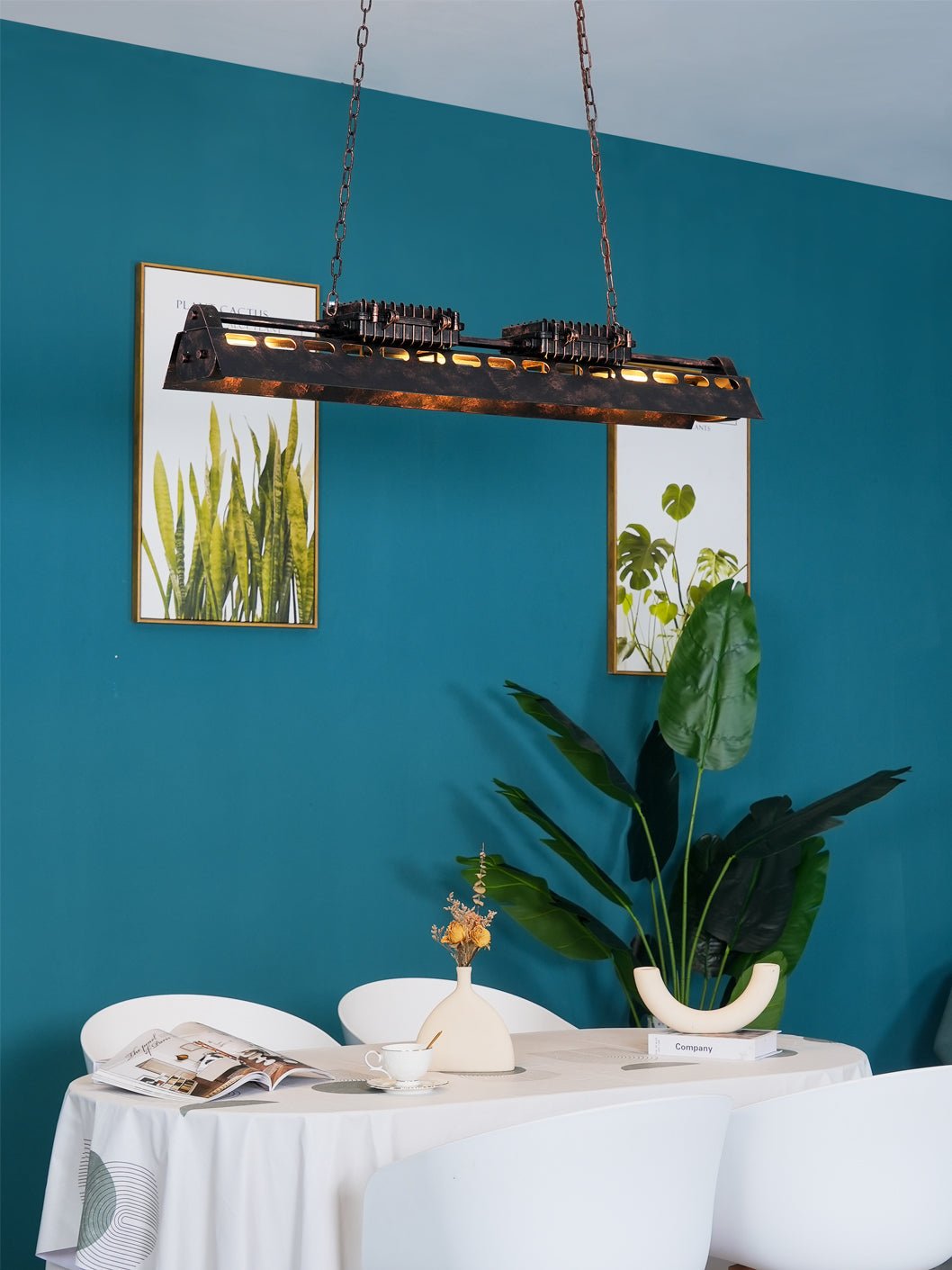 Industrial Steampunk Chandelier – detail 16