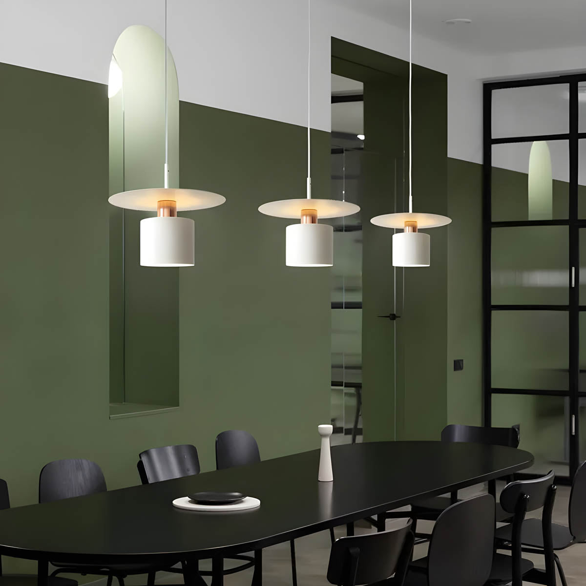 Lesa Disc Pendant Light