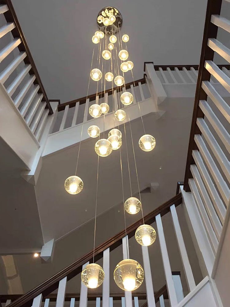 Crystal Bubbles Balls Pendant Lamp – detail 10
