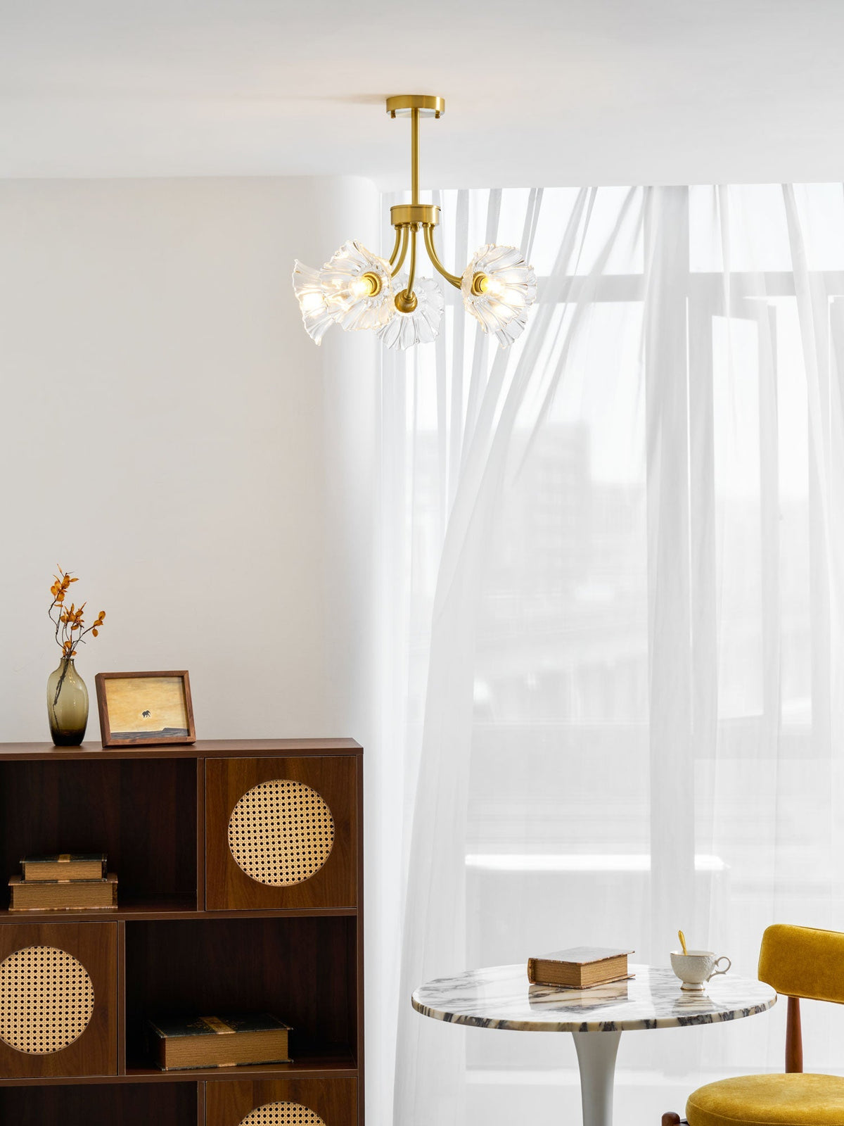 Kalin Flower Glass Chandelier – detail 32