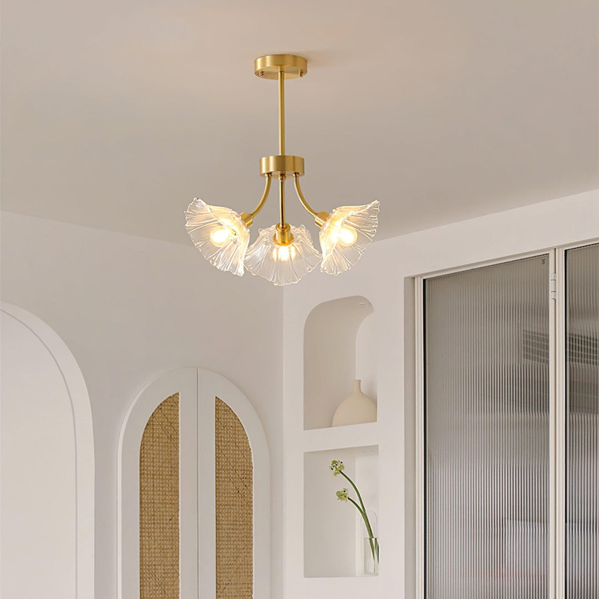 Kalin Flower Glass Chandelier – detail 15