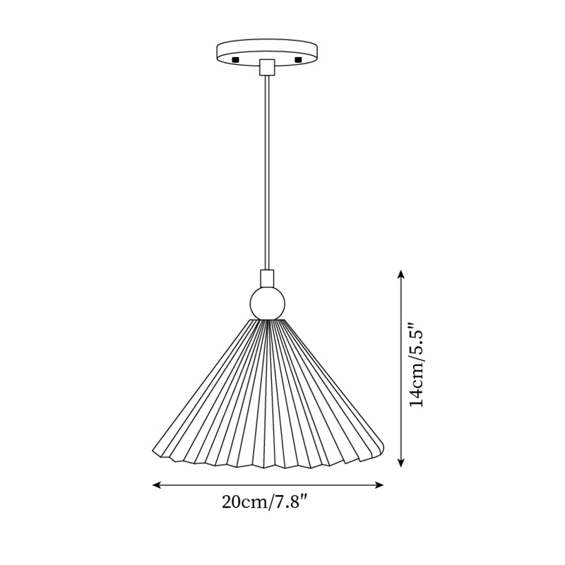 Tigoni Fluted Pendant Light