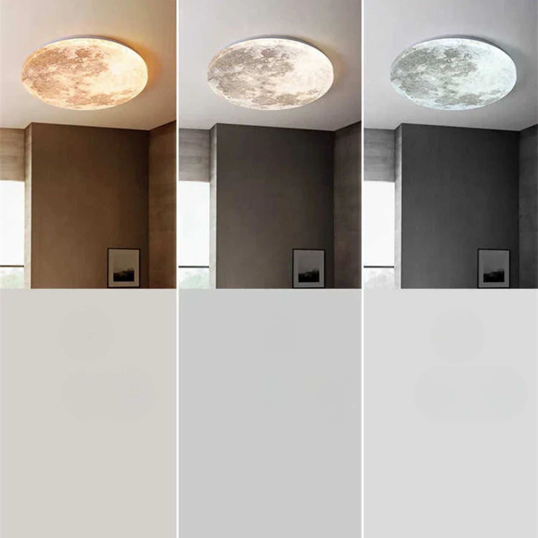 Zolven Moon Design Ceiling Light