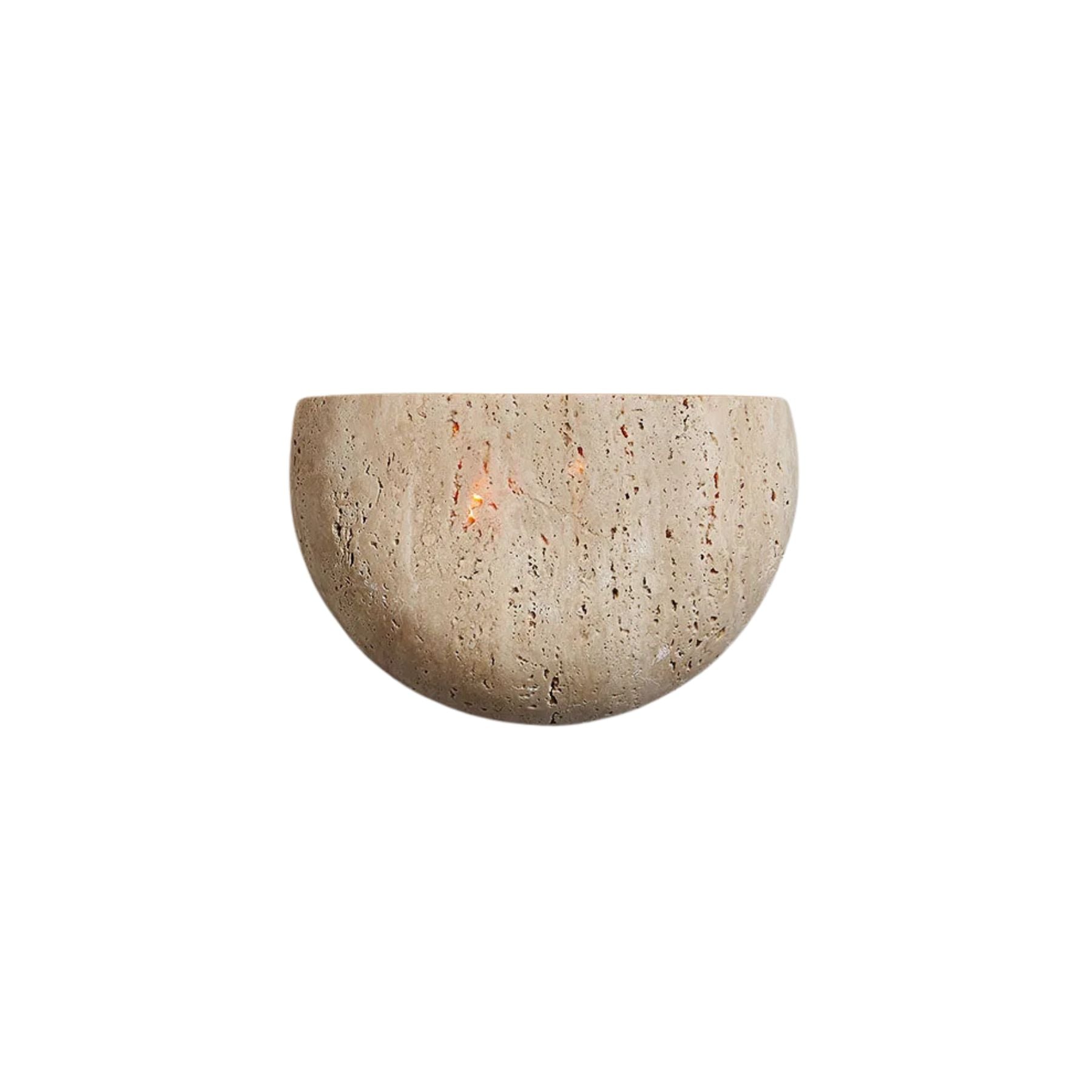 Cinu Travertine Wall Light