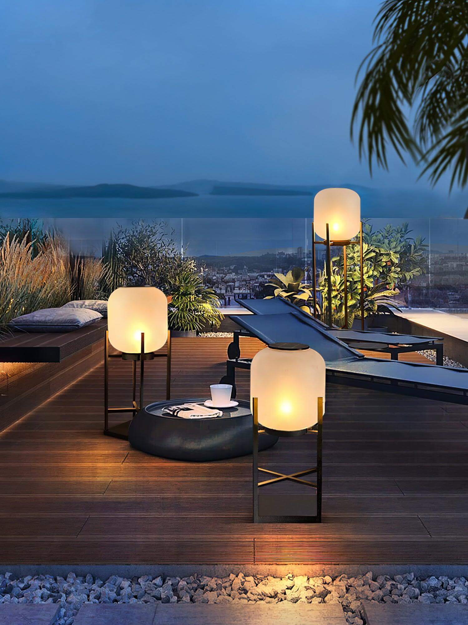 Tutavo Outdoor Floor Lamp
