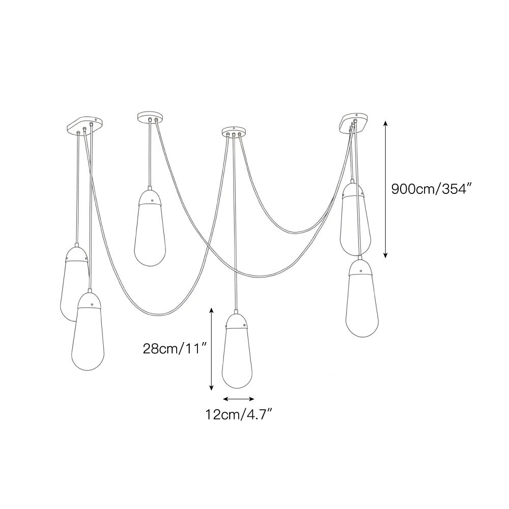 Olena Cluster Pendant Light