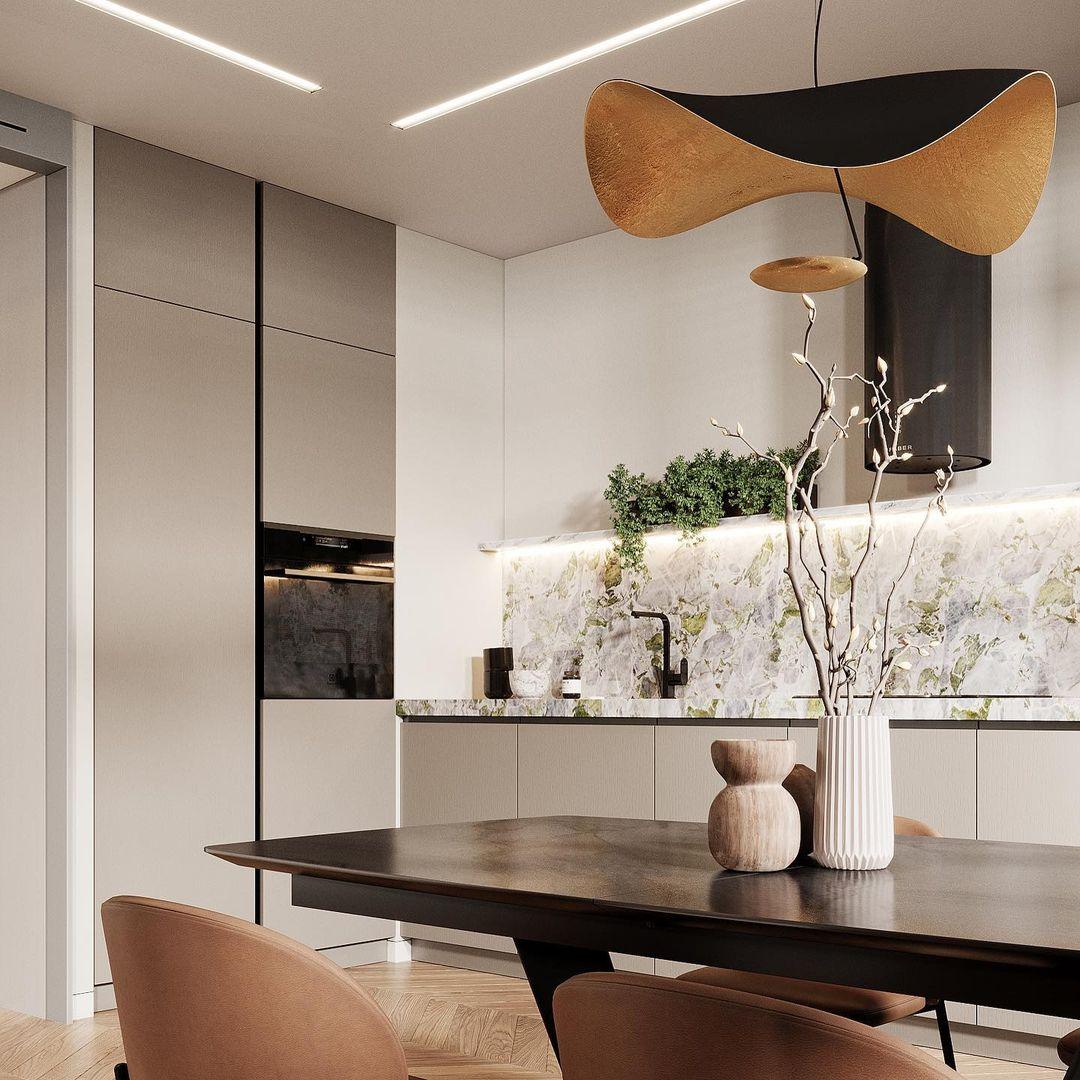 Lokir Sculptural Pendant Light