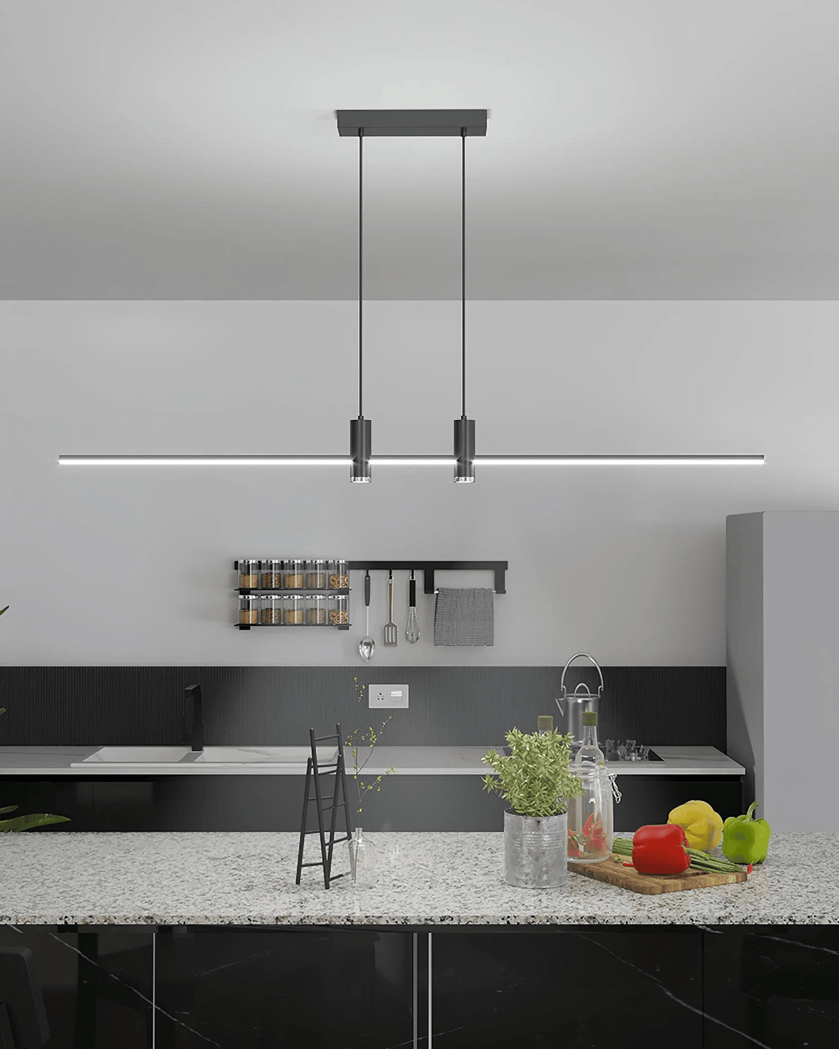 Xetavelo Linear Pendant Light