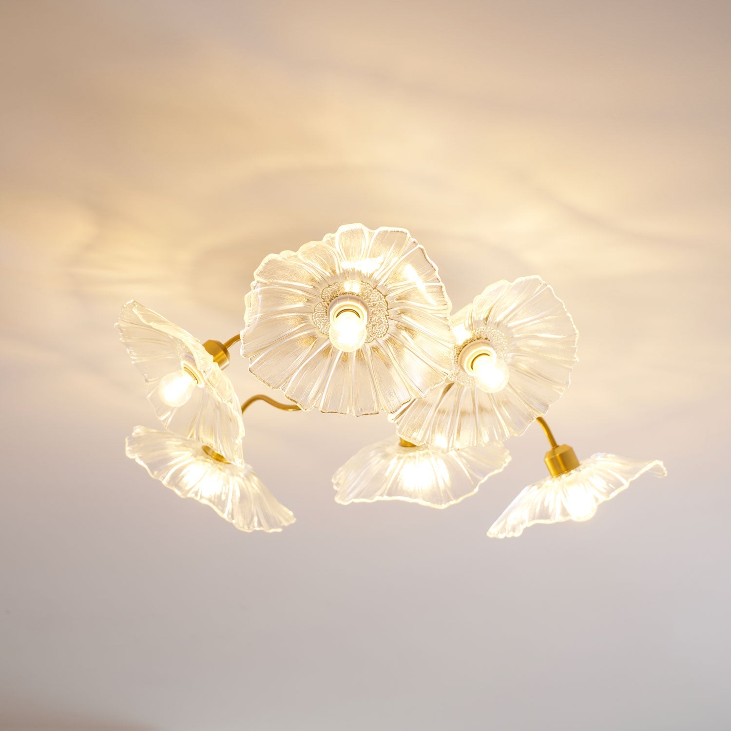 Leirova Lotus Leaf Ceiling Light