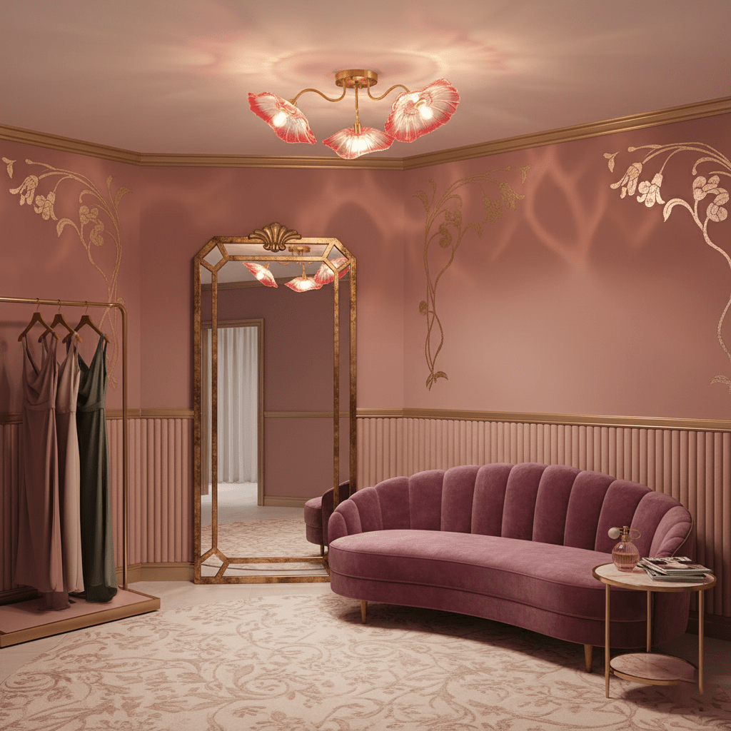 Leirova Lotus Leaf Ceiling Light