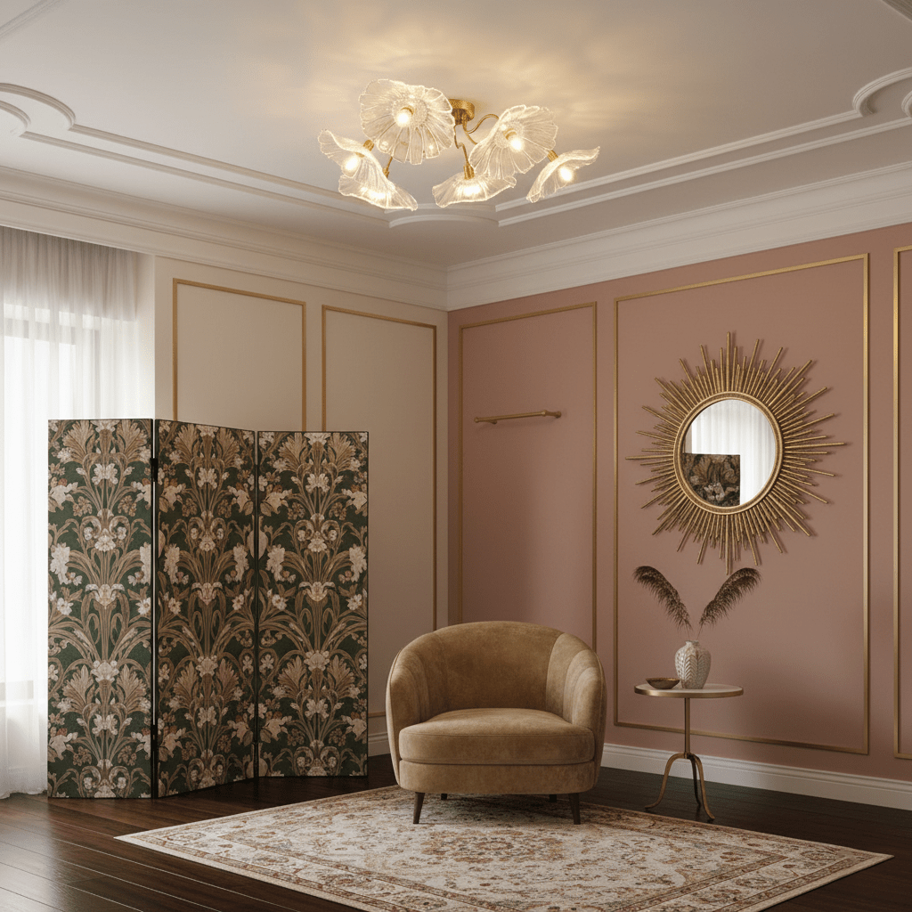 Leirova Lotus Leaf Ceiling Light