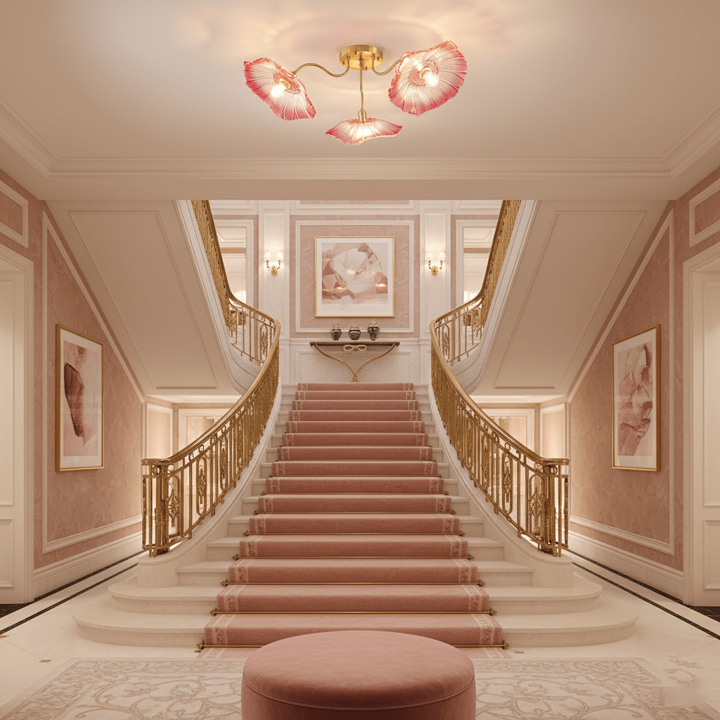 Leirova Lotus Leaf Ceiling Light