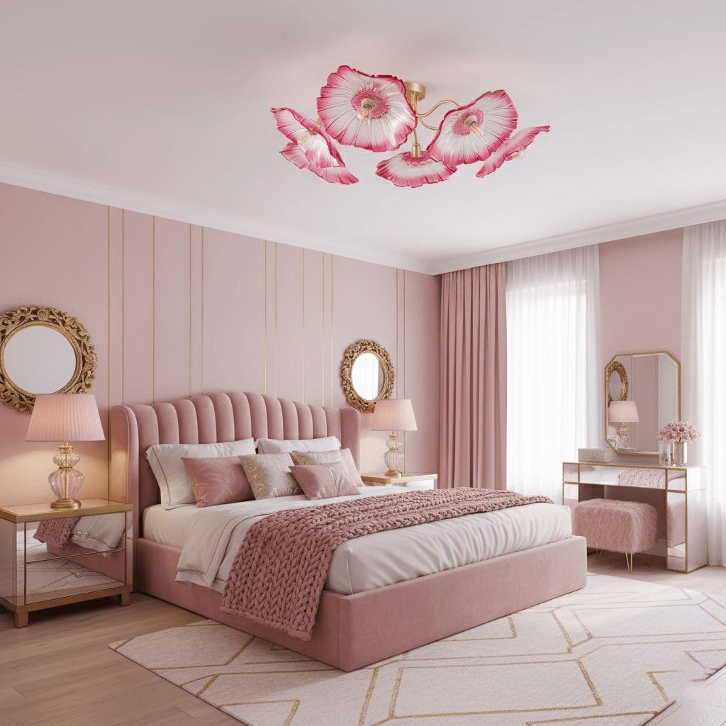 Leirova Lotus Leaf Ceiling Light
