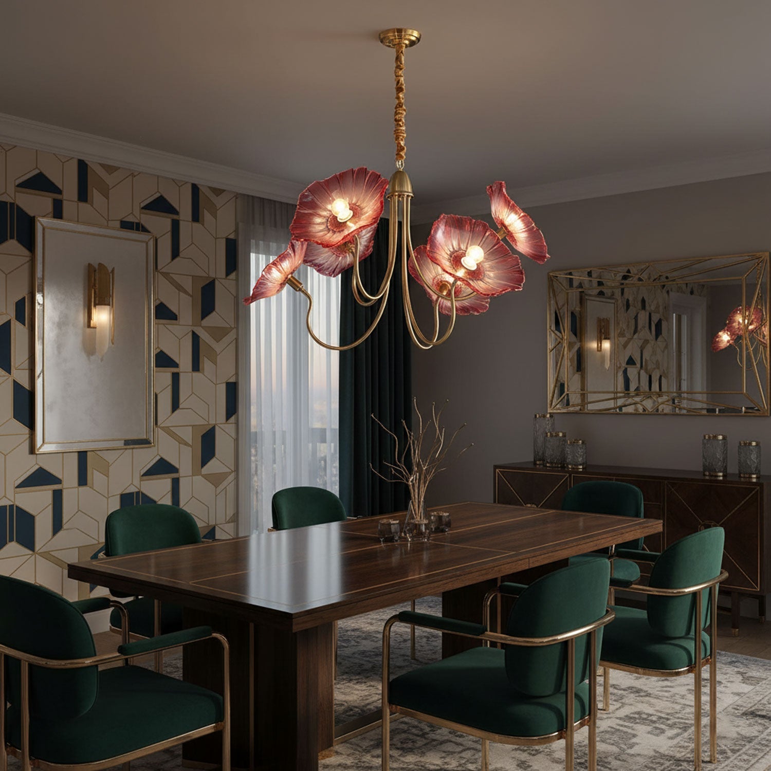 Alonnyo Leaf Chandelier
