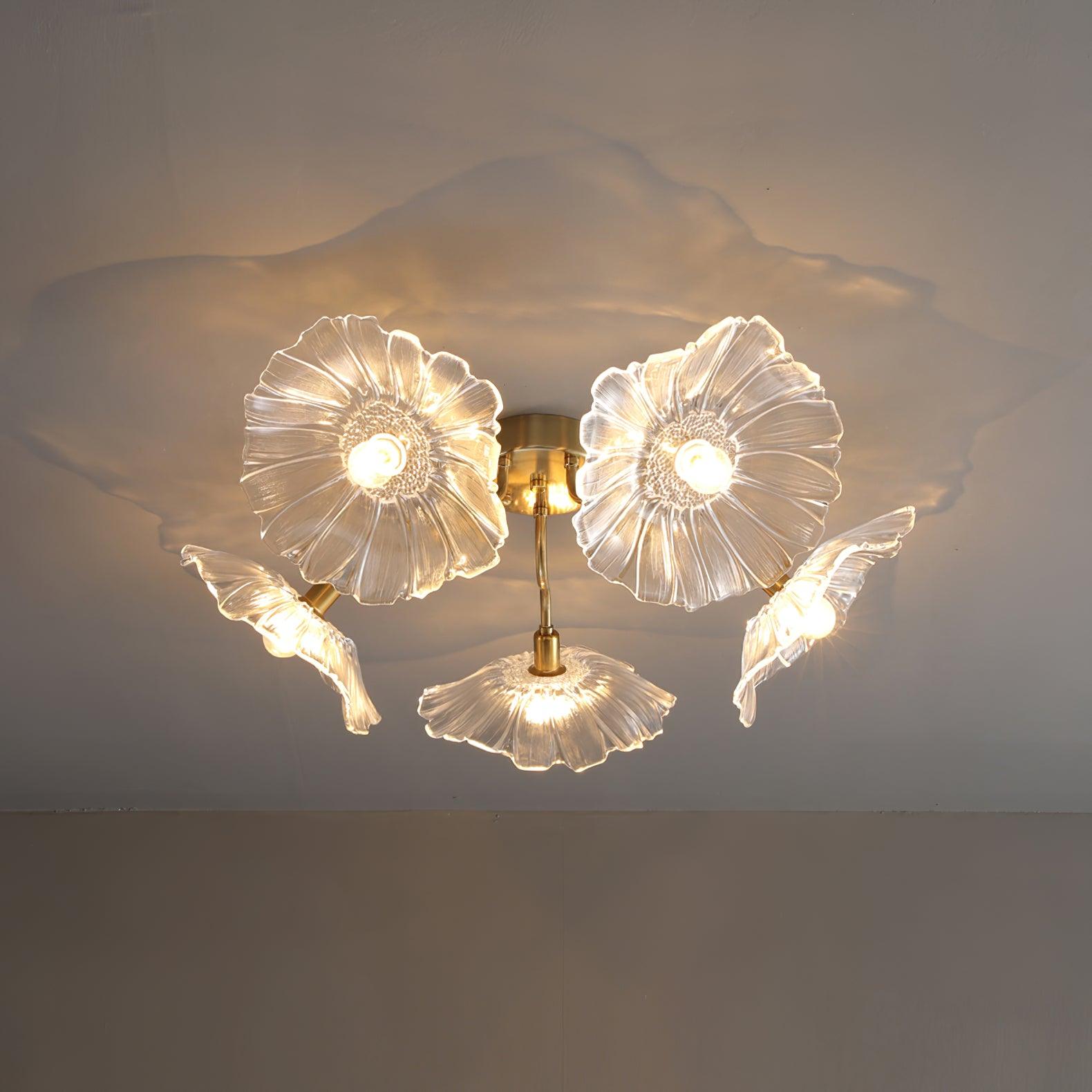 Leirova Lotus Leaf Ceiling Light