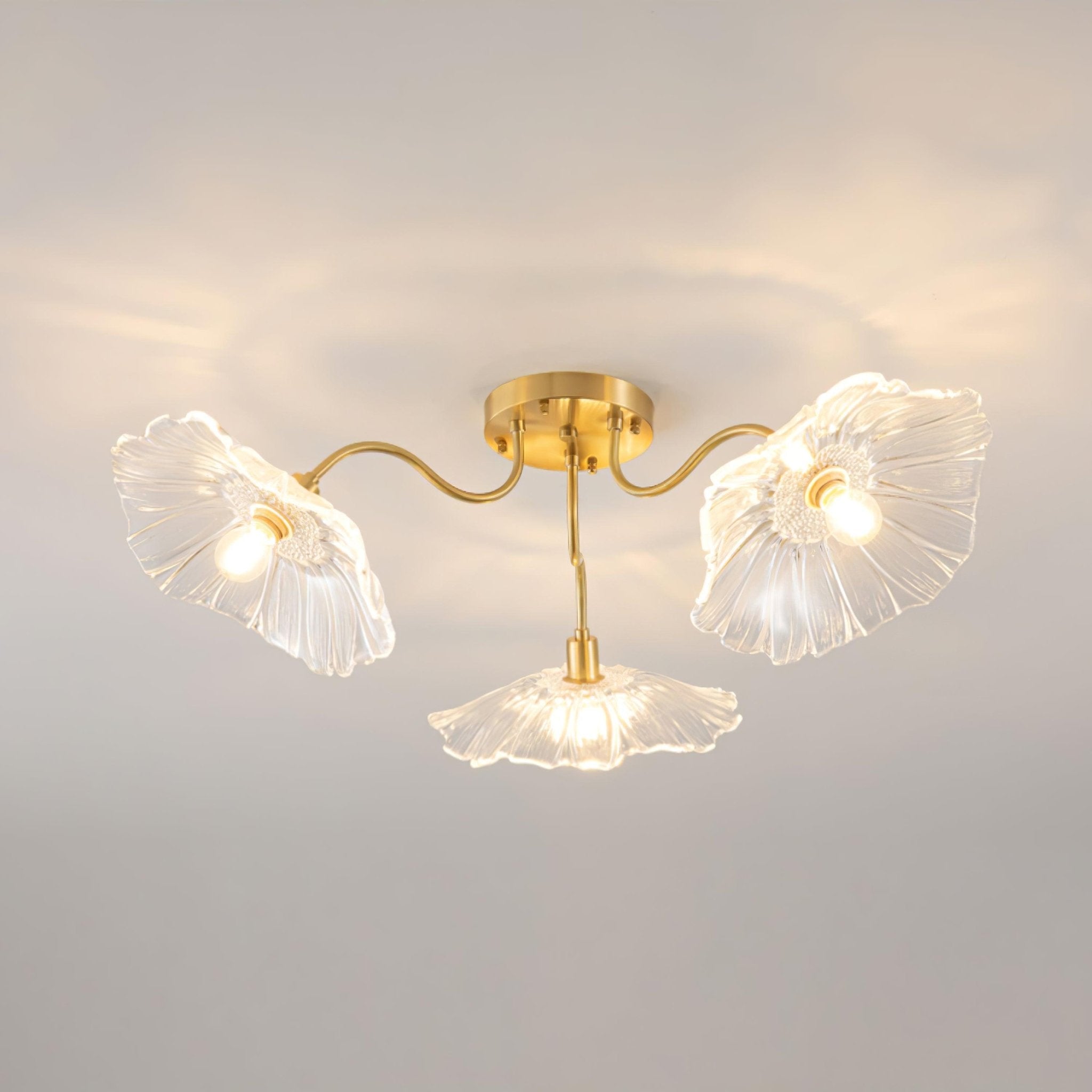 Leirova Lotus Leaf Ceiling Light