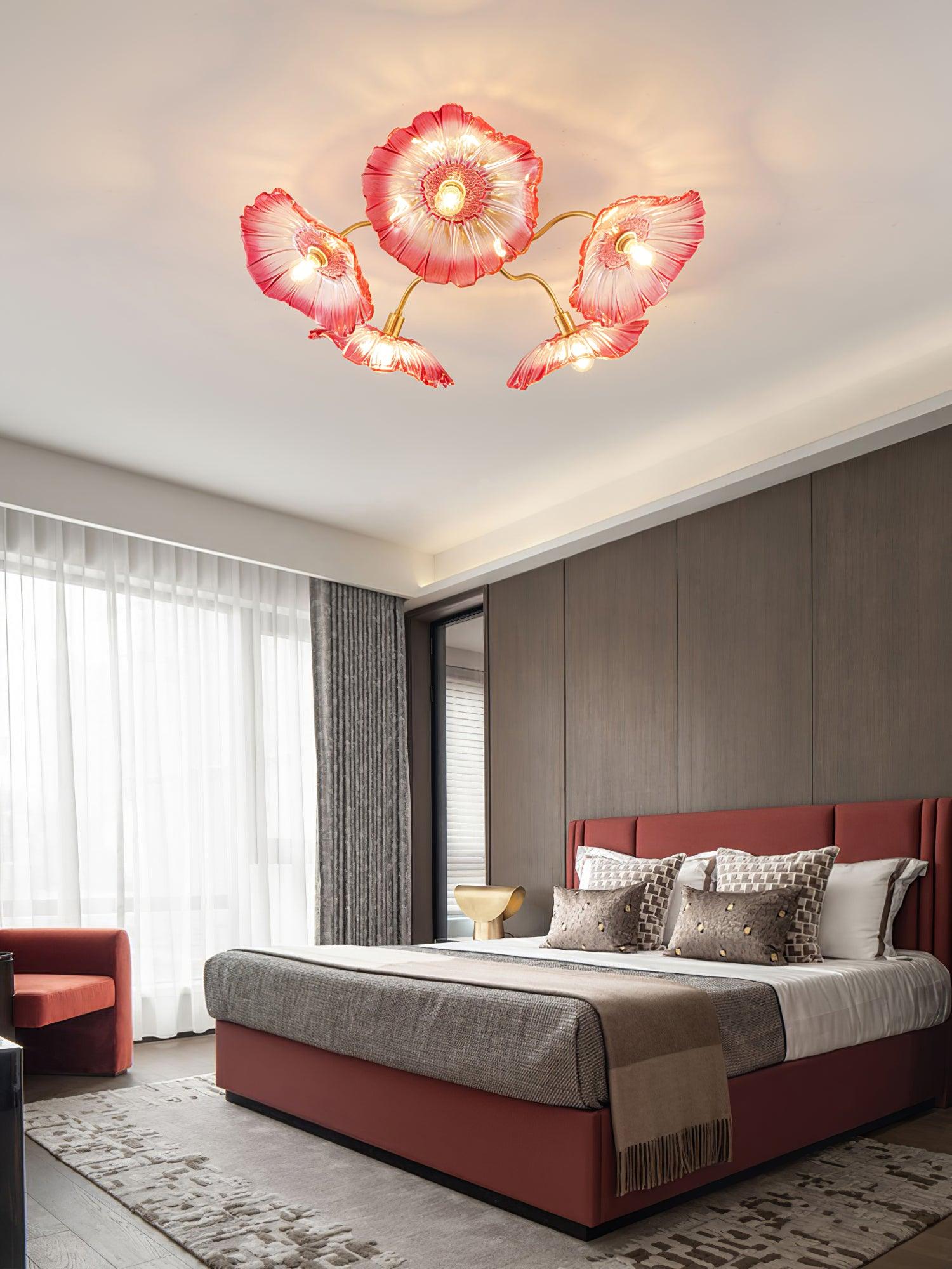 Leirova Lotus Leaf Ceiling Light