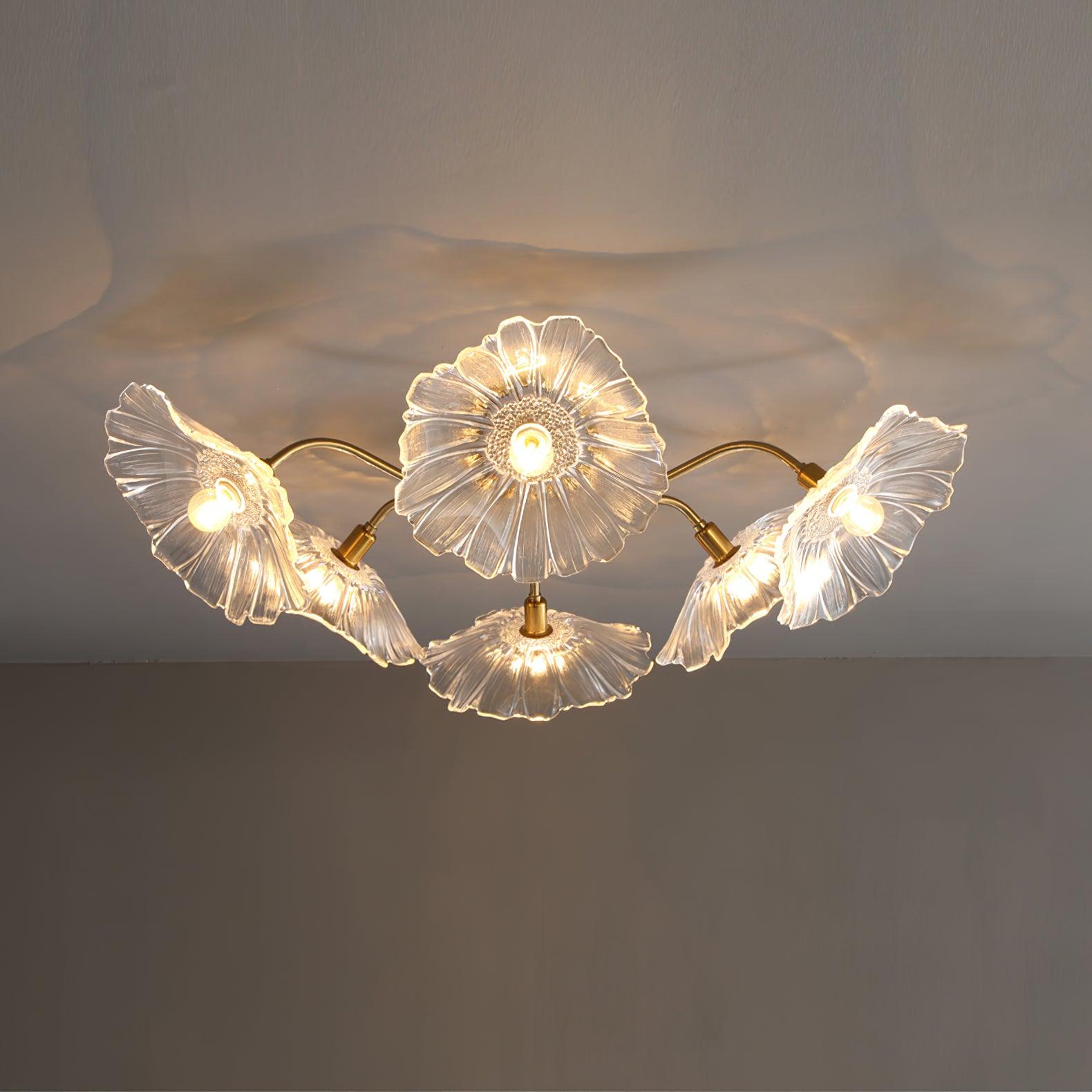 Leirova Lotus Leaf Ceiling Light