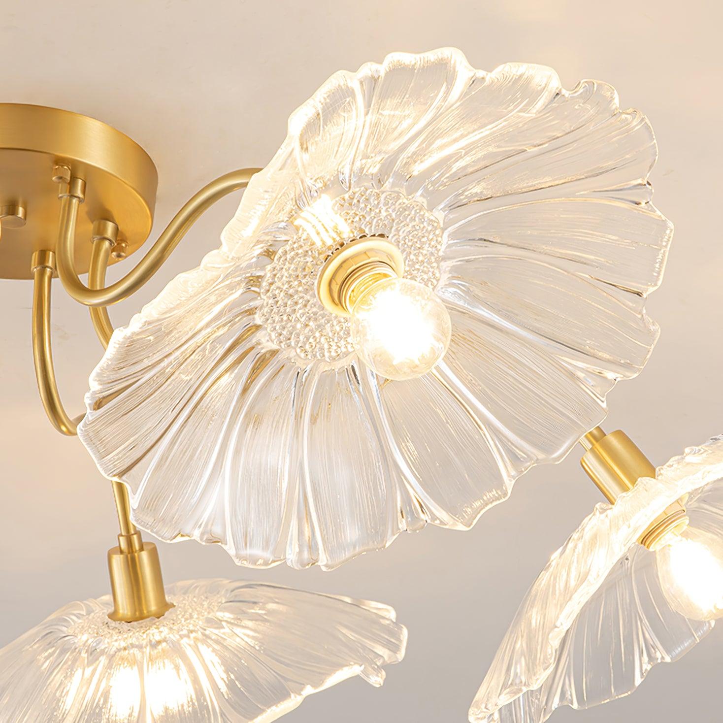Leirova Lotus Leaf Ceiling Light