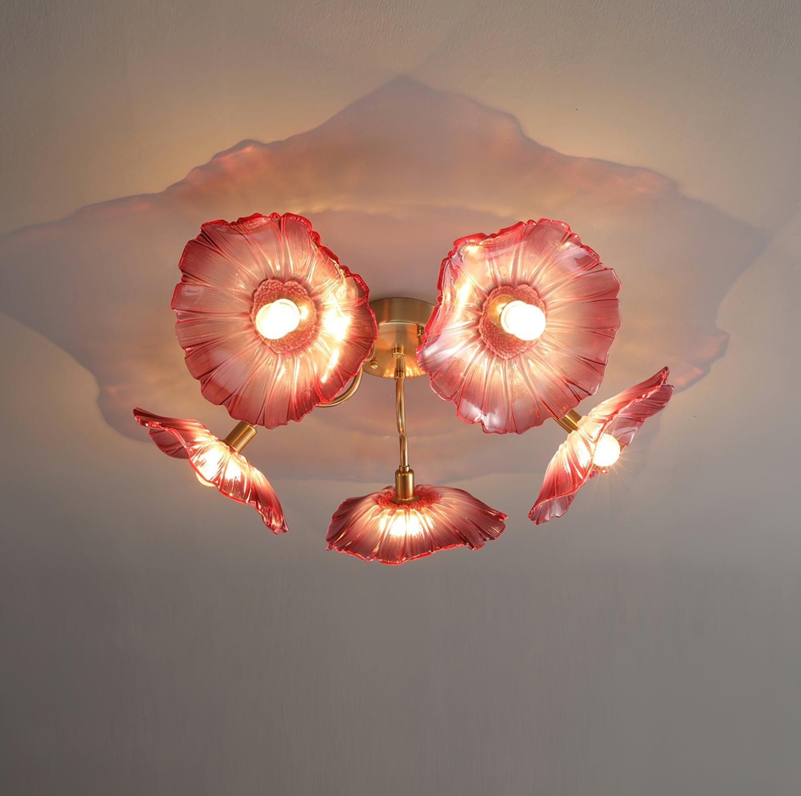 Leirova Lotus Leaf Ceiling Light