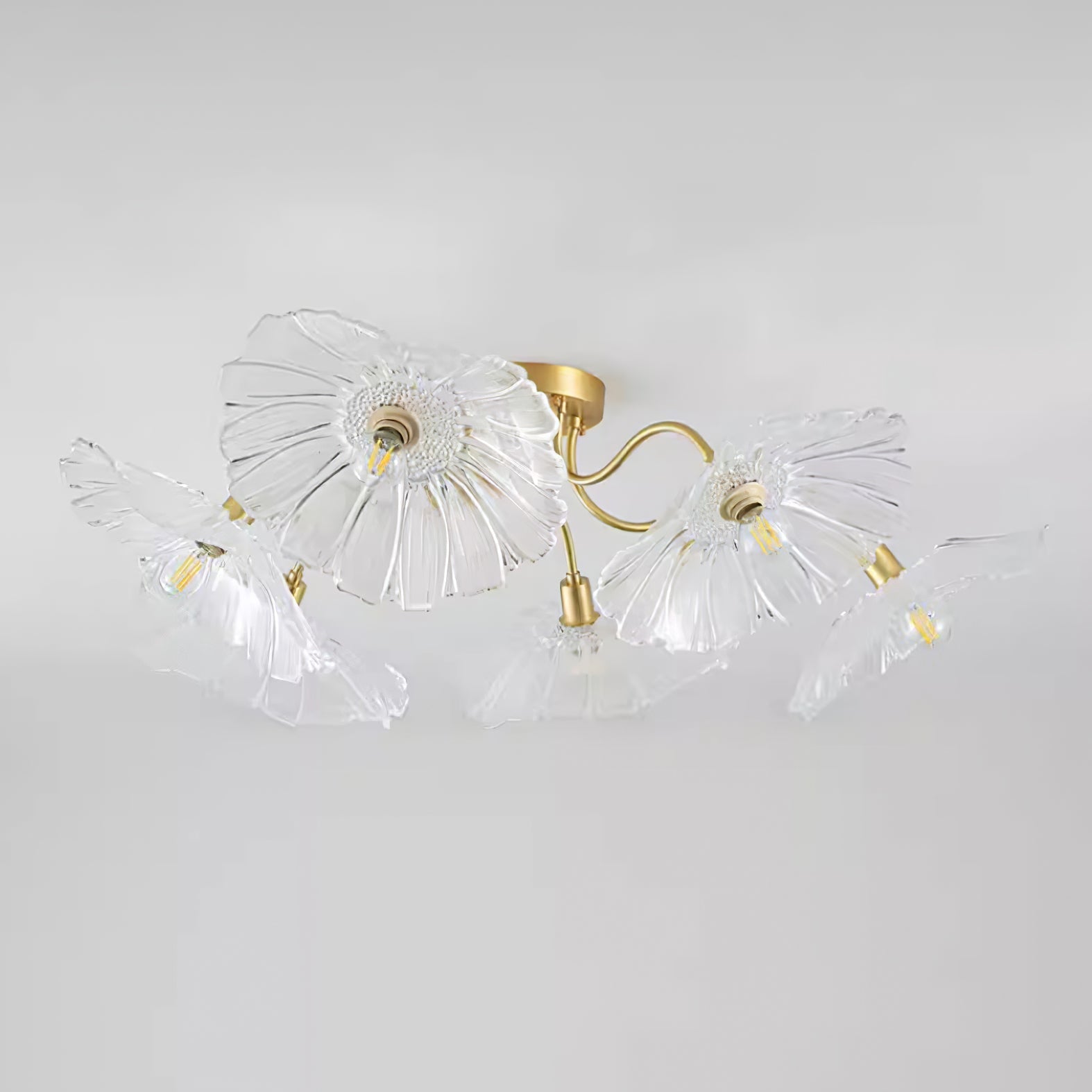 Leirova Lotus Leaf Ceiling Light